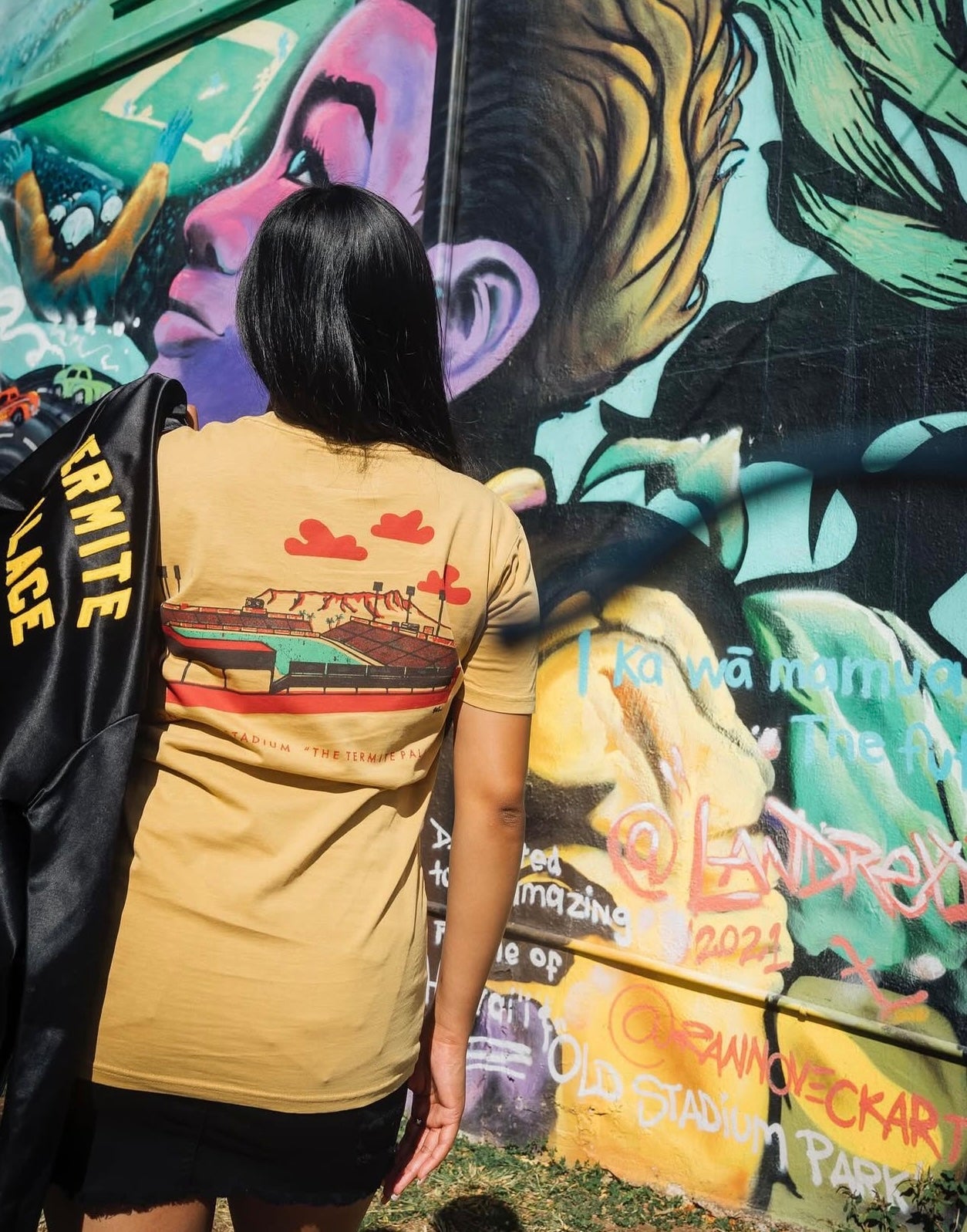 Old Queen Street Stadium × Solario Termite Palace T-shirt