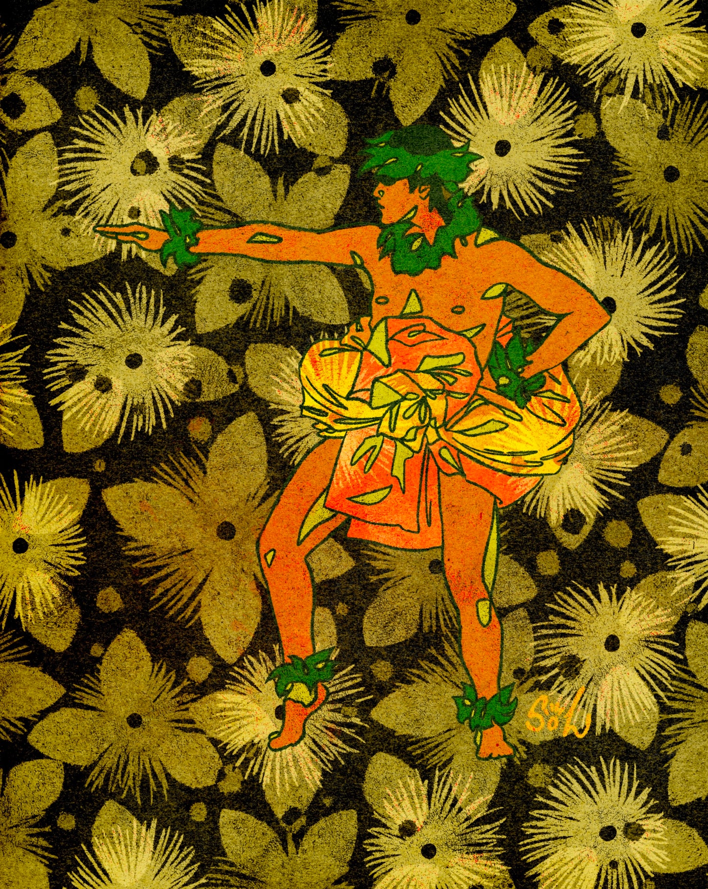 Kane Kahiko Giclée Art Print