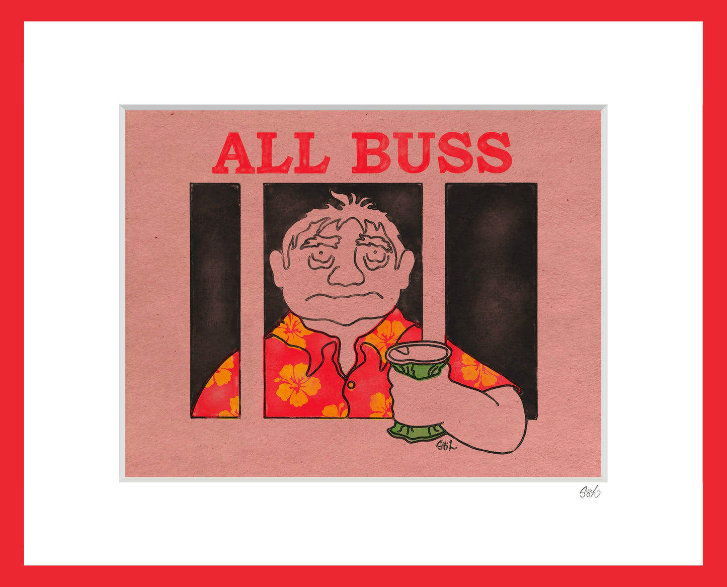 All Buss Giclée Art Print