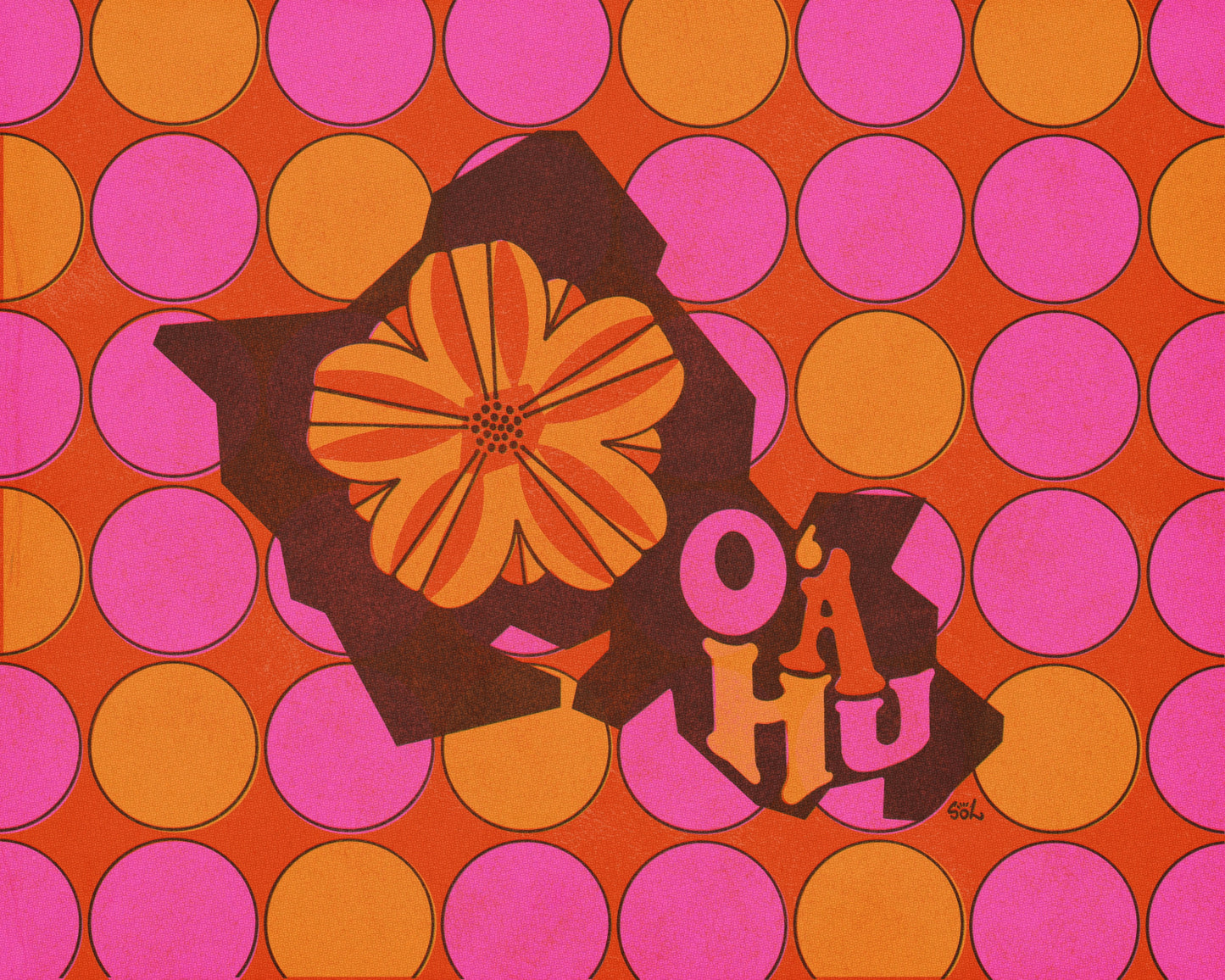 Oʻahu Giclée Art Print
