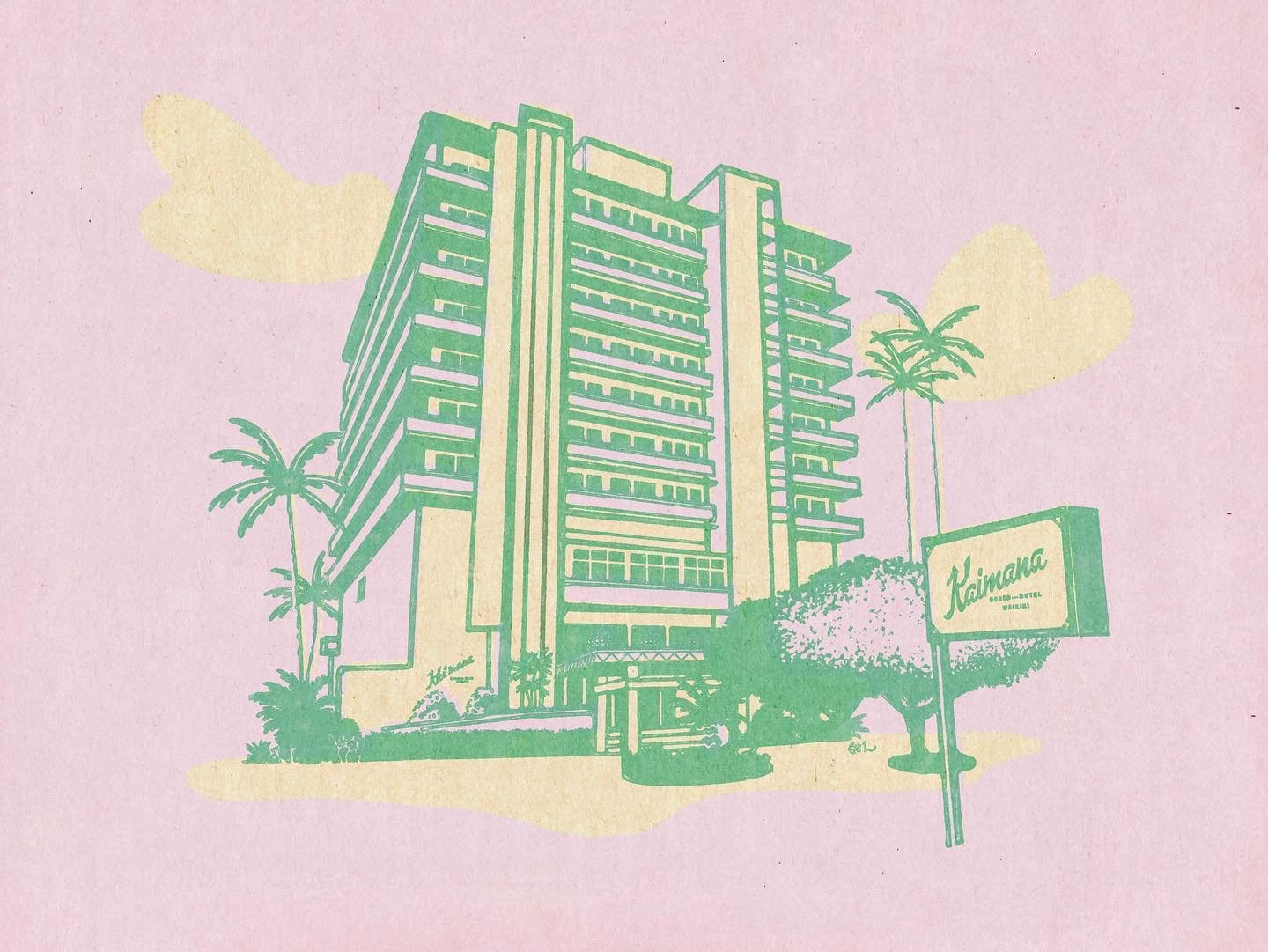 kaimana beach hotel waikiki honolulu mid century modern