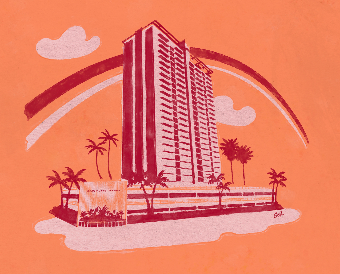 kapiolani manor hawaii don quijote mid century solario