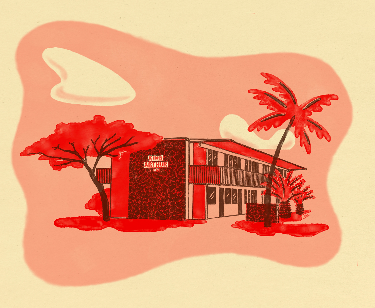 king arthur mccully honolulu hawaii mid century solario