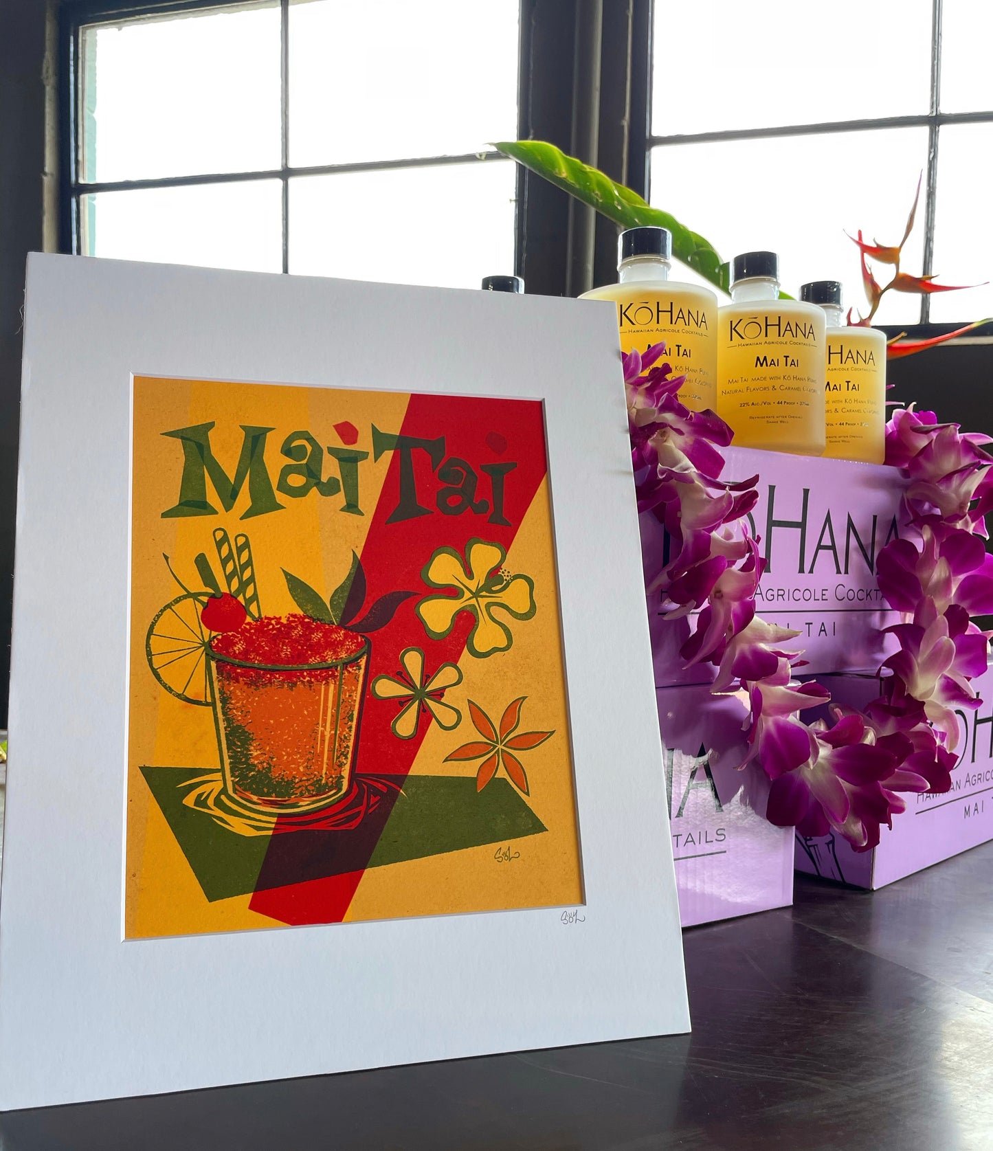 Mai Tai Giclée Art Print