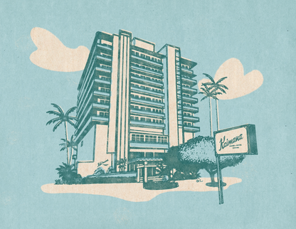 kaimana beach hotel waikiki honolulu mid century modern